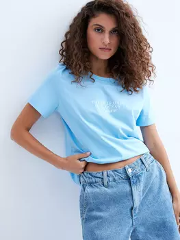 Футболка с принтом