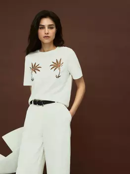 Футболка с принтом