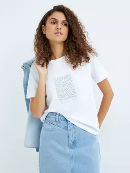 Футболка с принтом