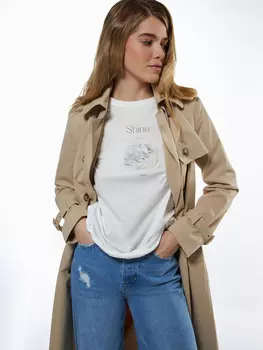 Футболка с принтом