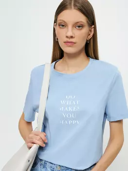 Футболка с принтом