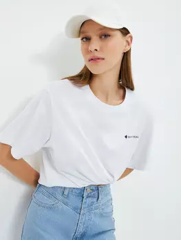 Футболка с принтом