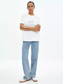 Футболка с принтом