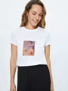 Футболка с принтом