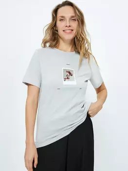 Футболка с принтом