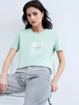 Футболка с принтом