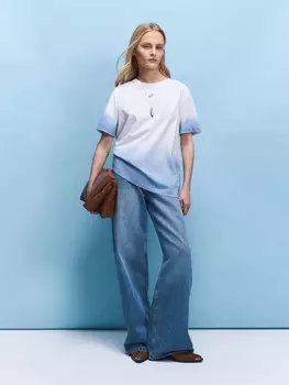 Футболка с принтом