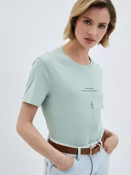 Футболка с принтом