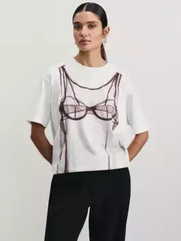 Футболка с принтом