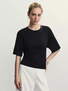 Футболка с завязкой на спине