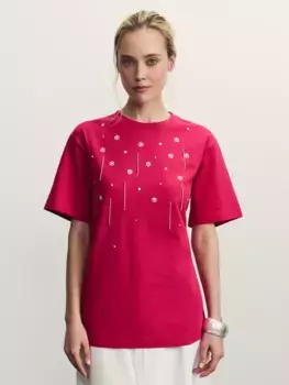 Футболка со стразами