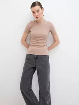 Футболка в рубчик