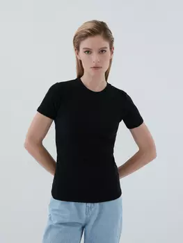 Футболка в рубчик