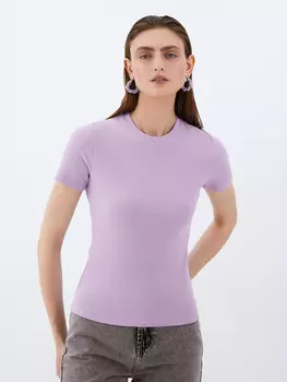 Футболка в рубчик