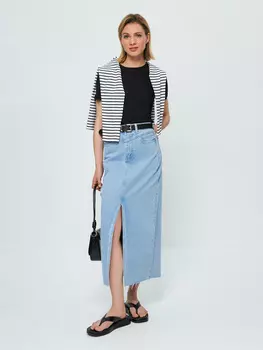 Футболка в рубчик