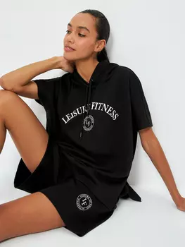 Худи с короткими рукавами