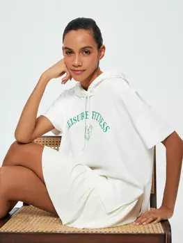 Худи с короткими рукавами