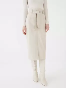 Юбка из экокожи