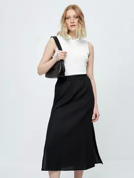 Юбка из льна