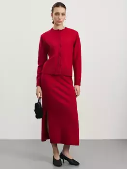 Юбка миди из вискозы