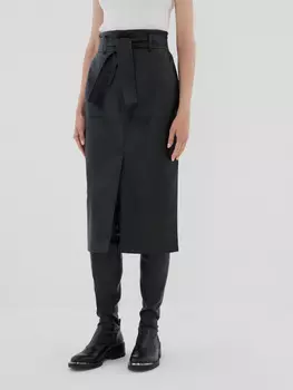 Юбка-миди с поясом