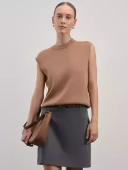 Юбка мини из вискозы