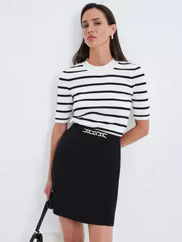 Юбка с цепью