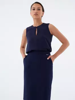 Юбка с карманами