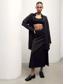 Юбка с разрезами