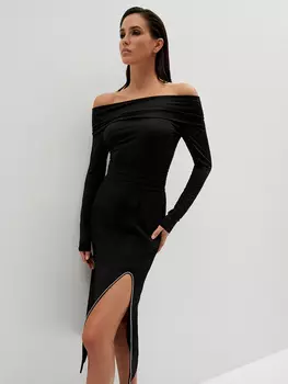 Юбка с разрезом