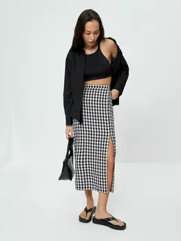 Юбка с разрезом