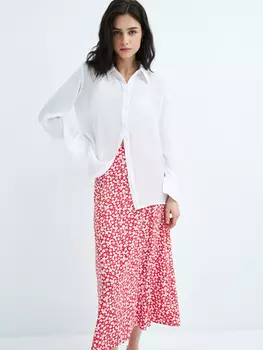 Юбка с разрезом