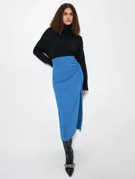 Юбка с разрезом