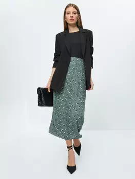 Юбка с разрезом