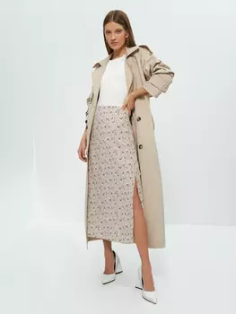 Юбка с разрезом