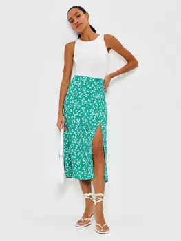 Юбка с разрезом