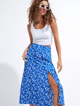 Юбка с разрезом