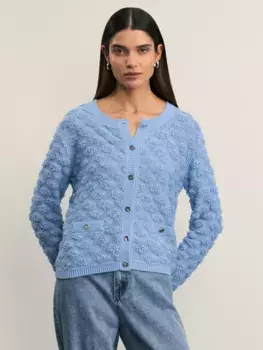 Кардиган из фактурной пряжи