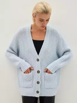 Кардиган с шерстью