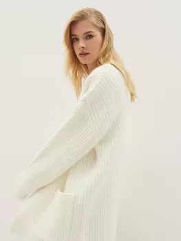 Кардиган с шерстью