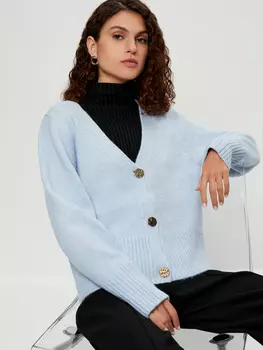 Кардиган с шерстью