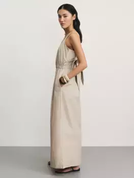 Комбинезон из хлопка приталенного кроя