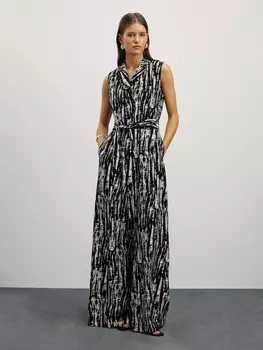 Комбинезон с поясом