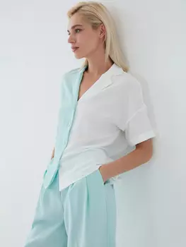 Комбинированная блузка