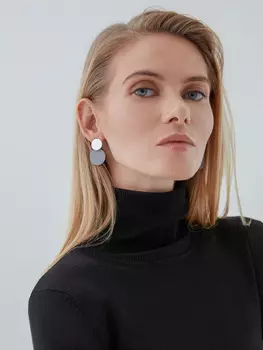Комбинированные серьги