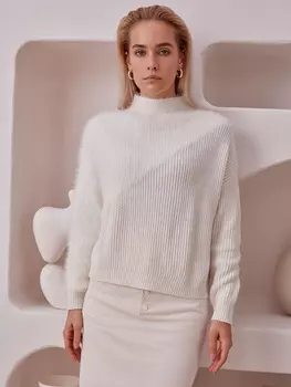 Комбинированный джемпер