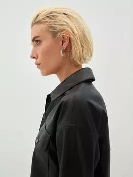 Круглые серьги