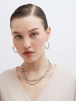 Круглые серьги