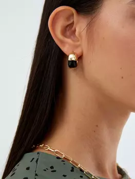 Круглые серьги