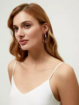 Круглые серьги